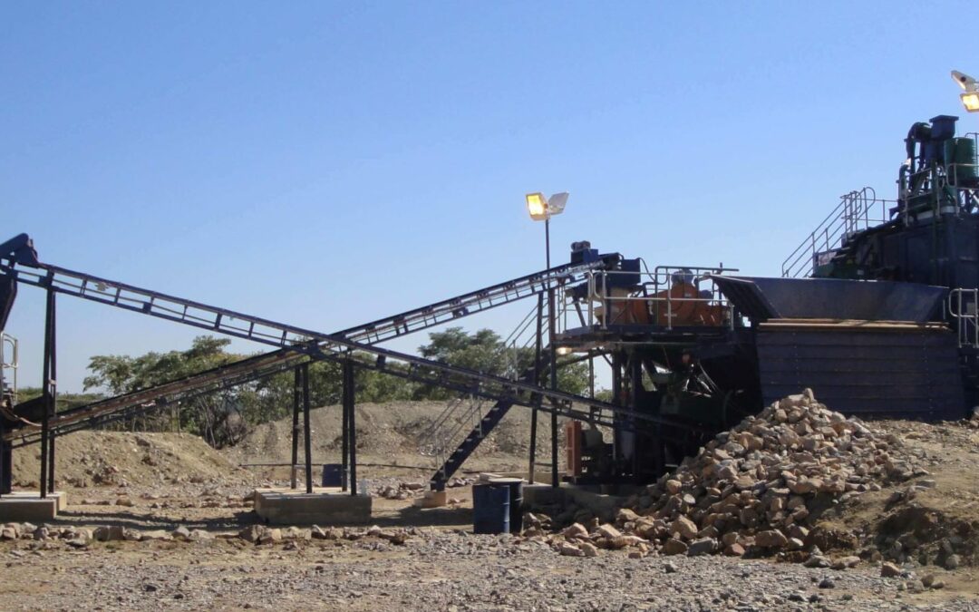Gold Processing Plant (hard rock 2.5 tph) – M’Popo