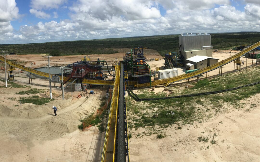 Kimberlite Processing Plant (100 tph) – Lipari